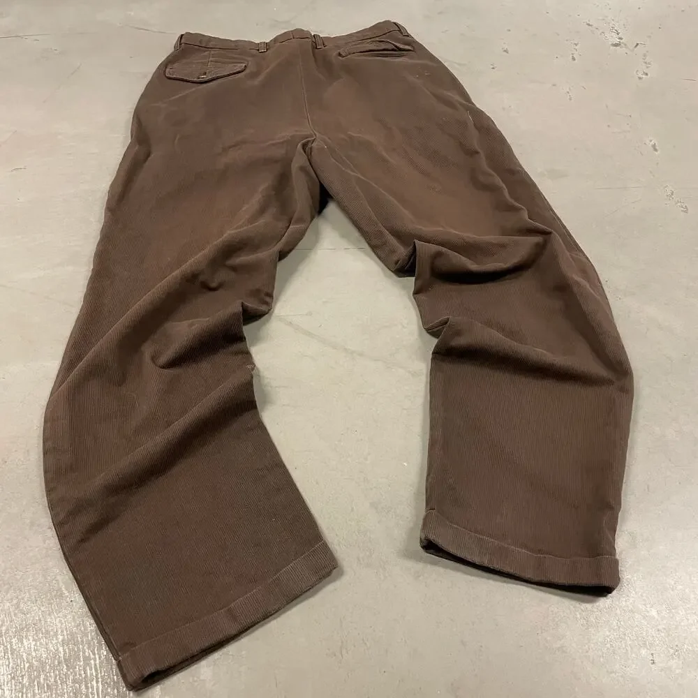 vintage 90s textured Eddie Bauer baggy dress pants 36x34